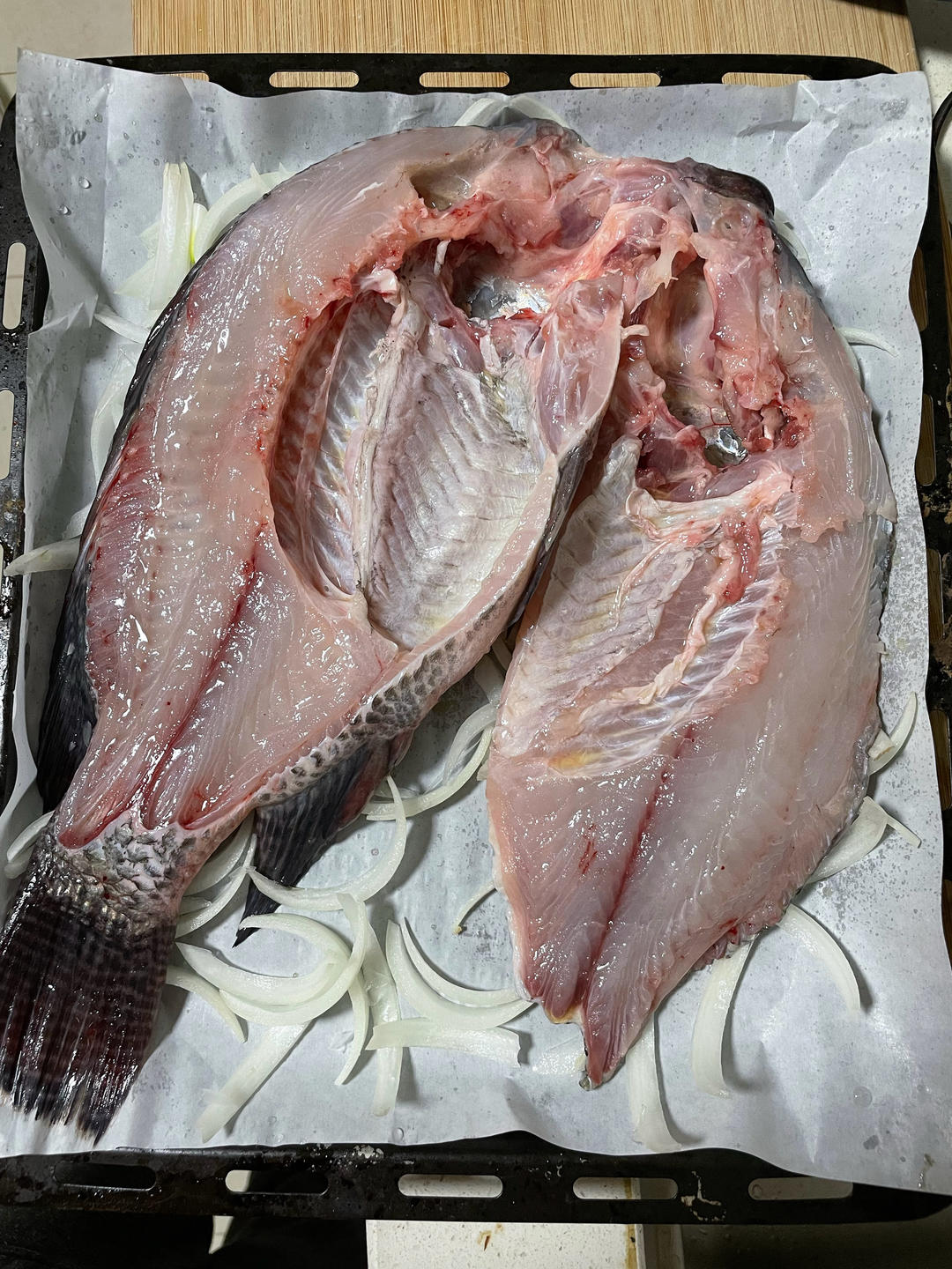 家庭版非油炸版烤鱼