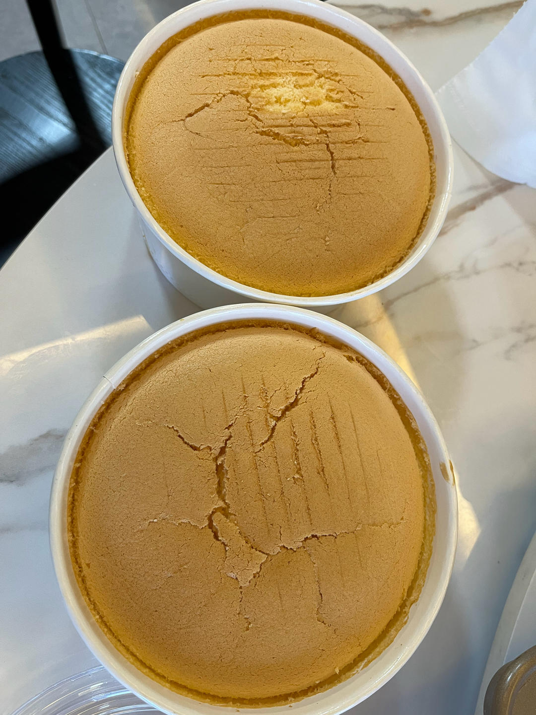超柔软6寸戚风蛋糕(附8寸配方)零失败 超详细‼️含操作视频