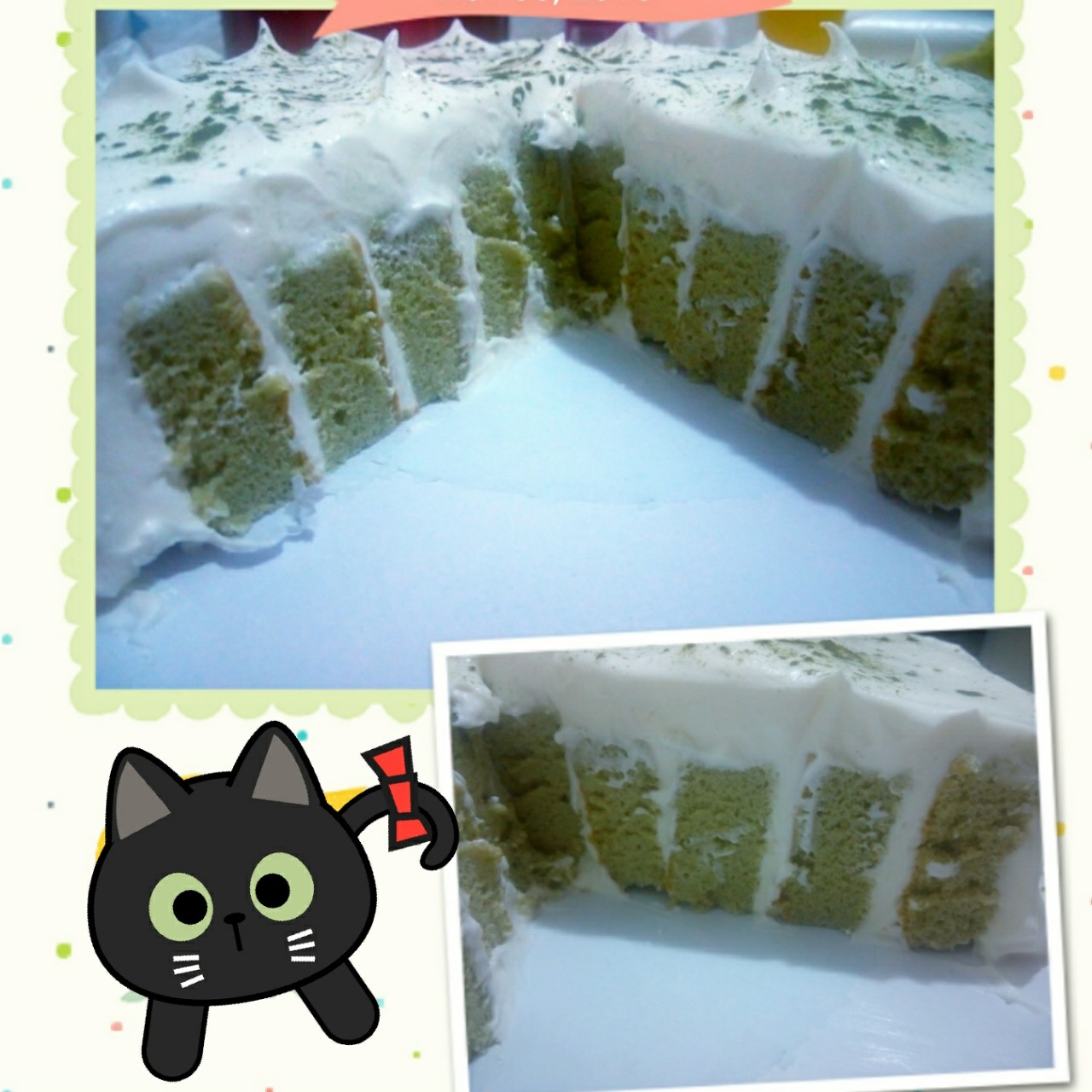 抹茶漩涡蛋糕