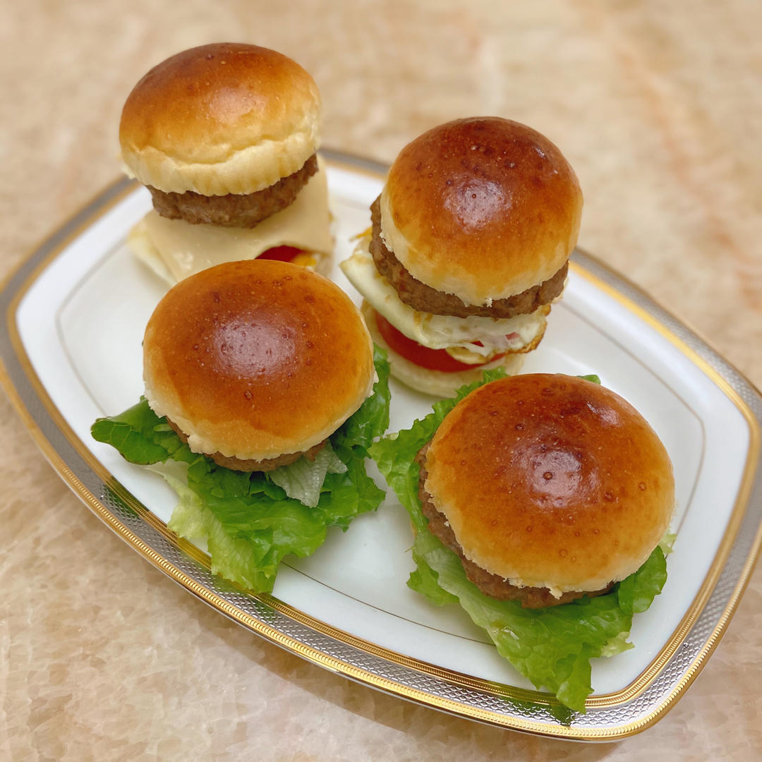 最简单美味的汉堡💥牛肉饼，只需三样食材，鲜嫩多汁！