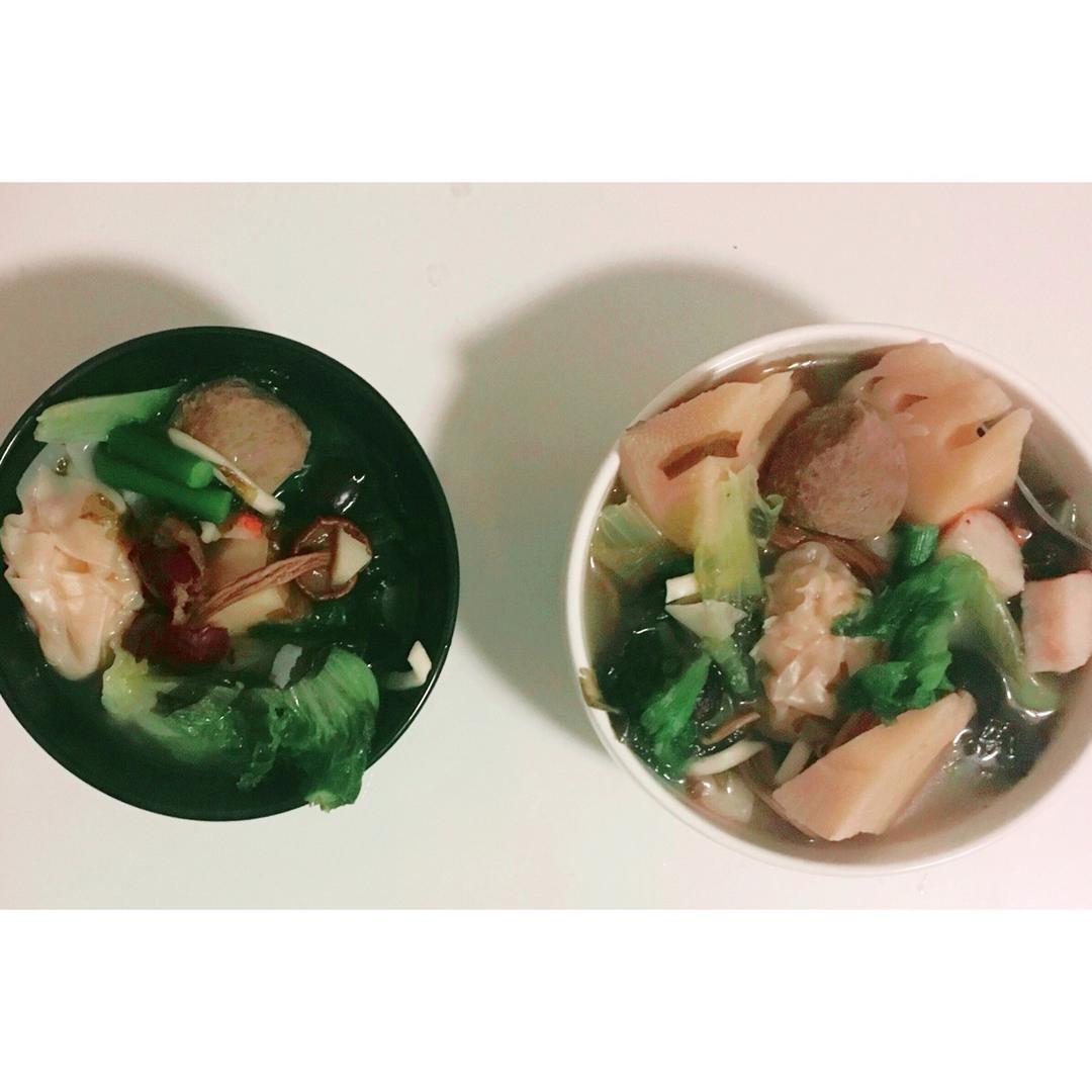 Montreal一人份的好中餐和晚餐