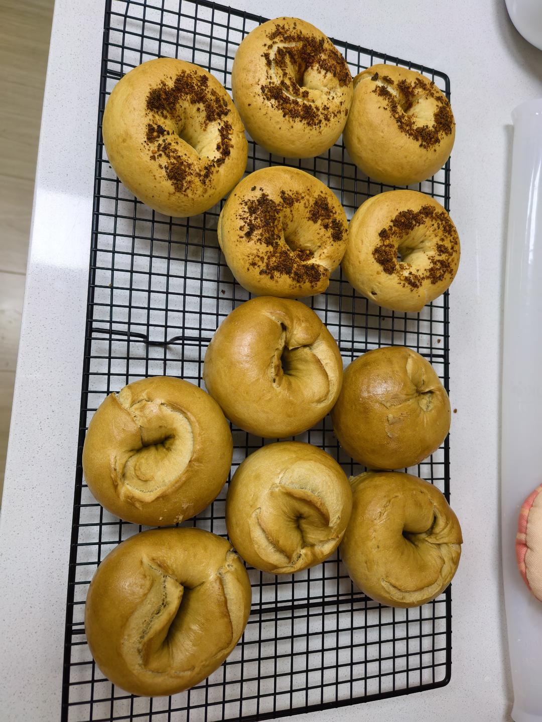 双倍咖啡乳酪贝果🥯浓醇咖啡☕️香气十足