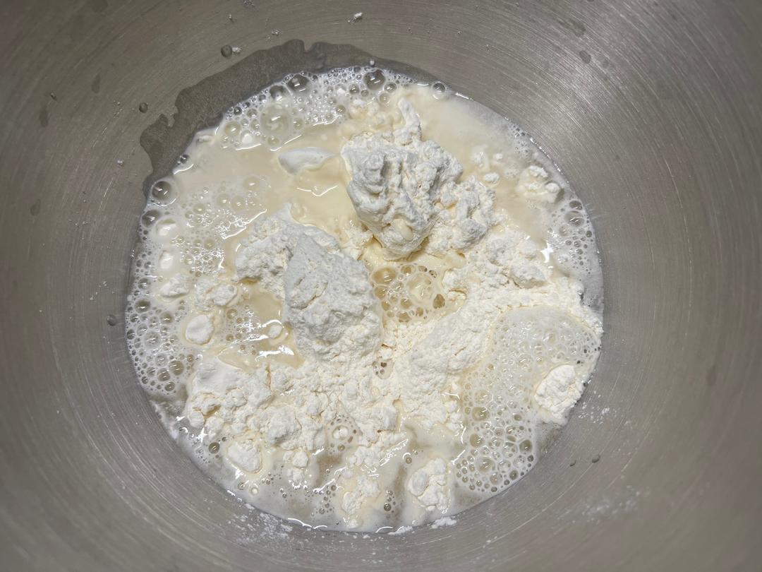 纯奶手撕吐司的做法 步骤1