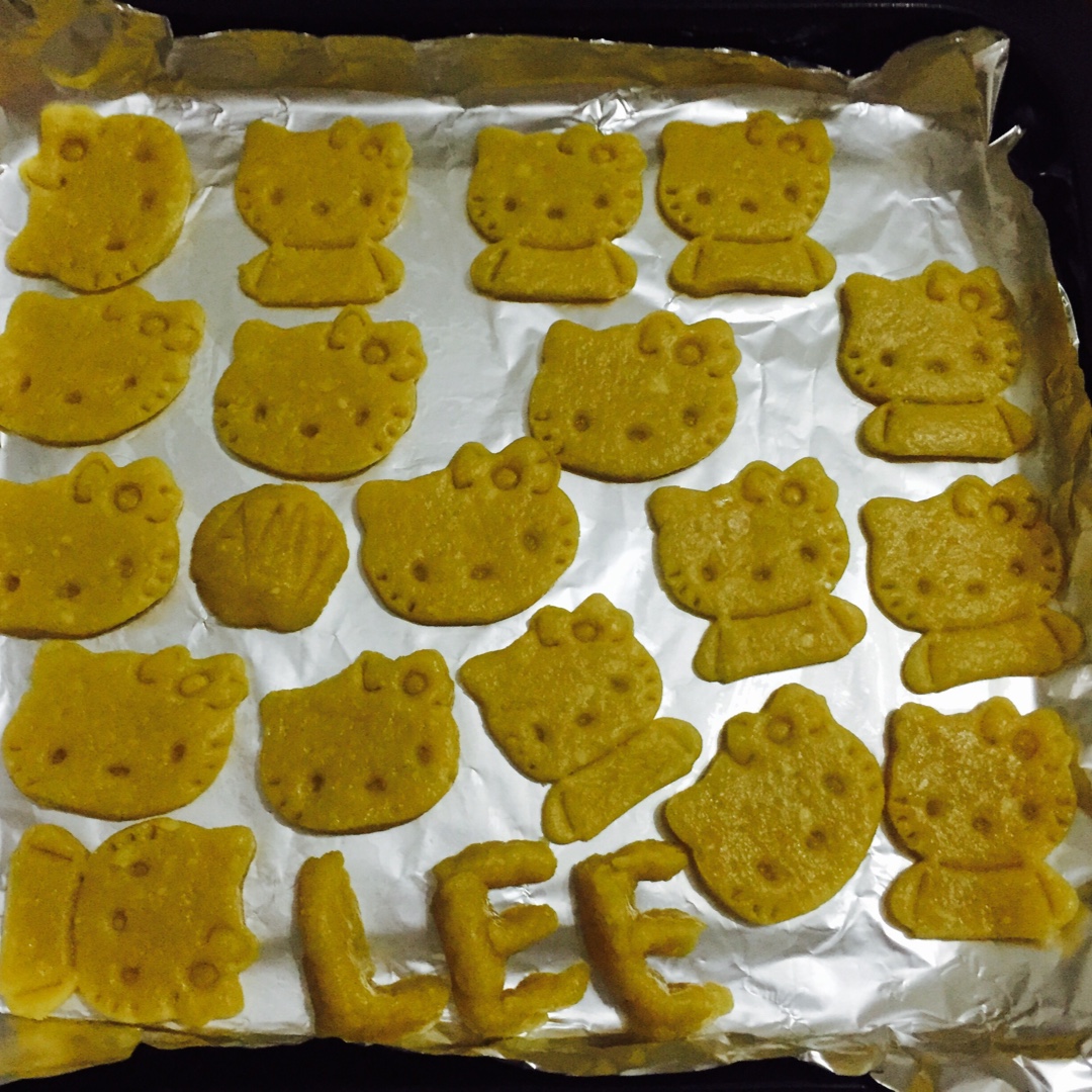如何做出图案清晰的——卡通小饼干