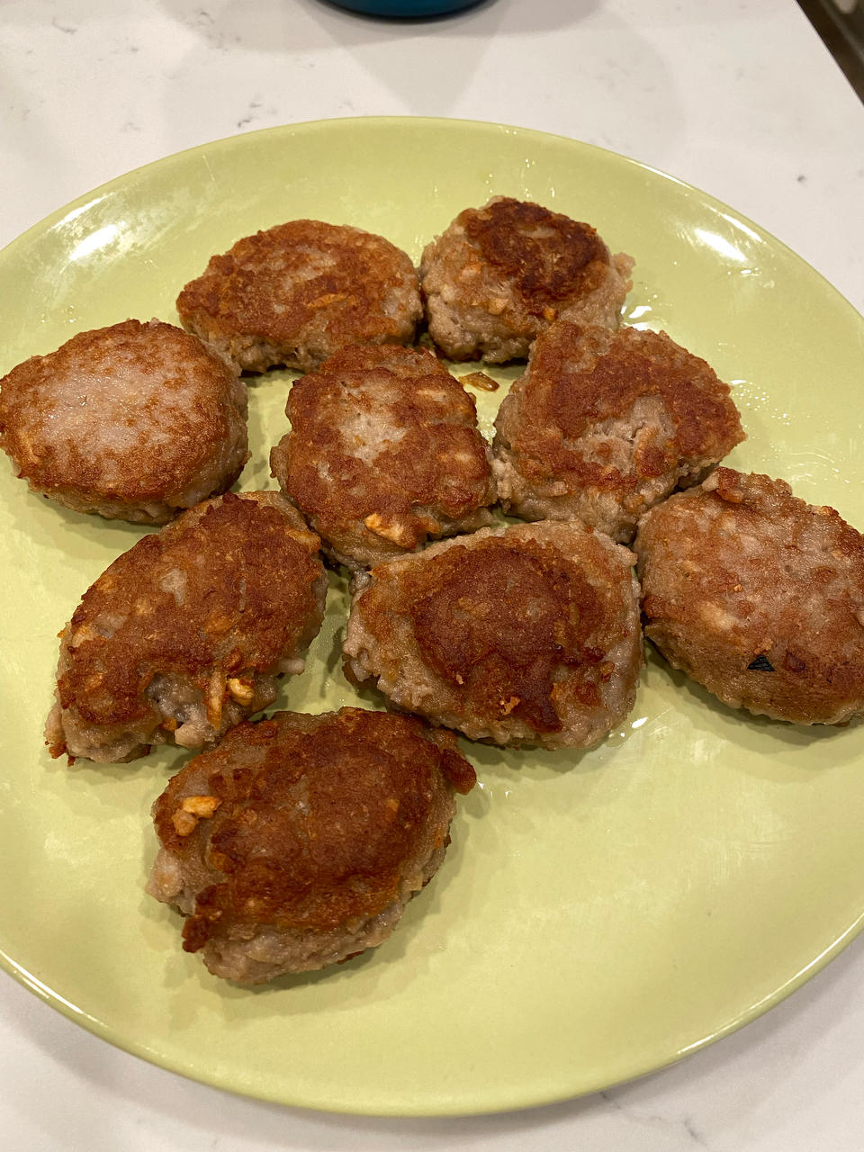 香脆莲藕肉饼