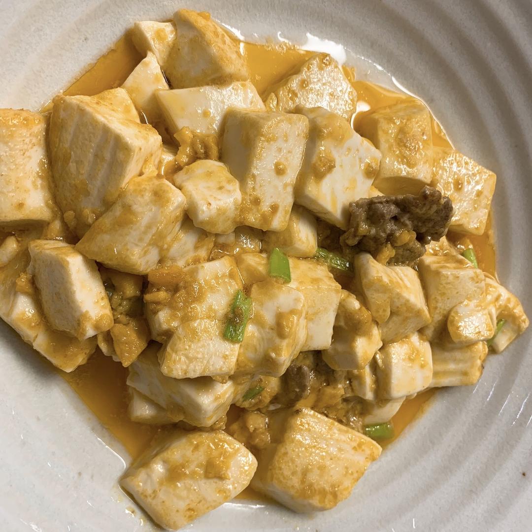 老丁的私房菜-蟹黄豆腐