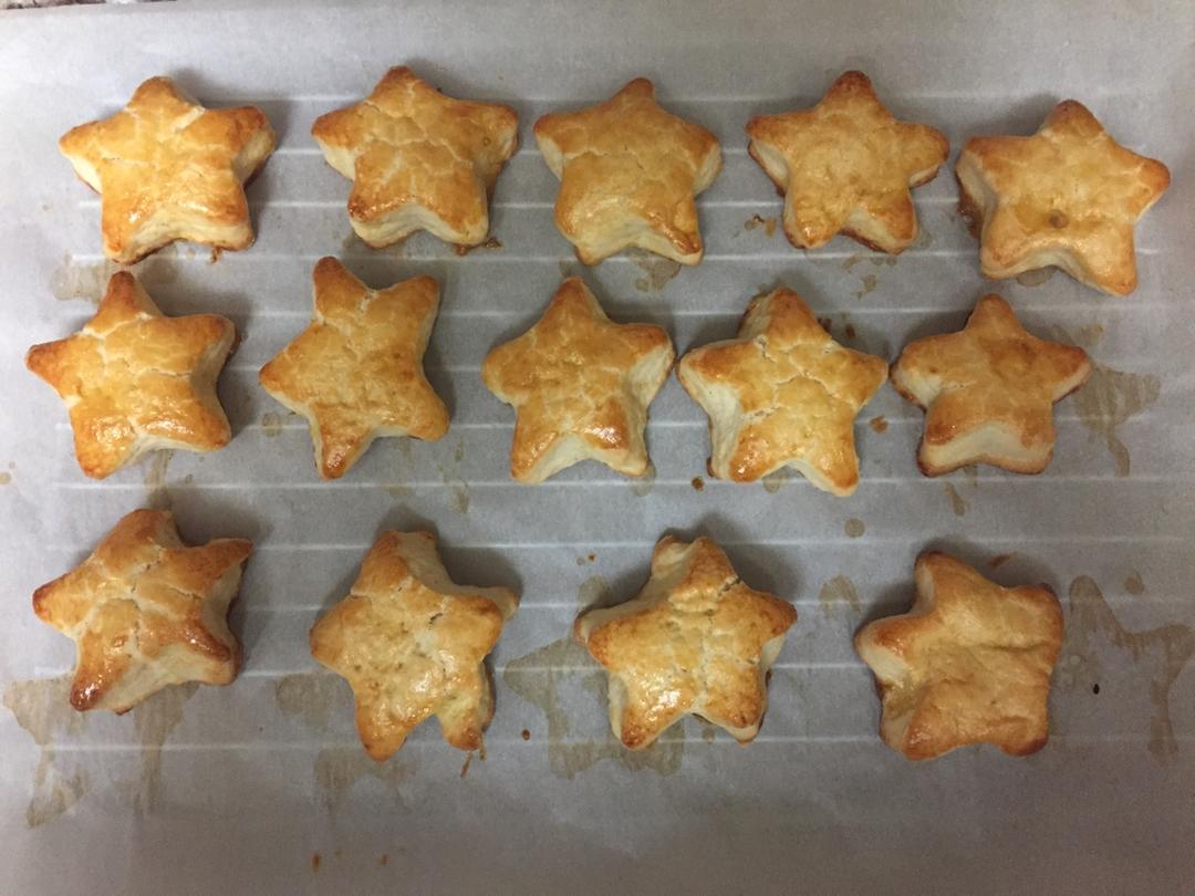 快手淡奶油蔓越莓司康（零失败）