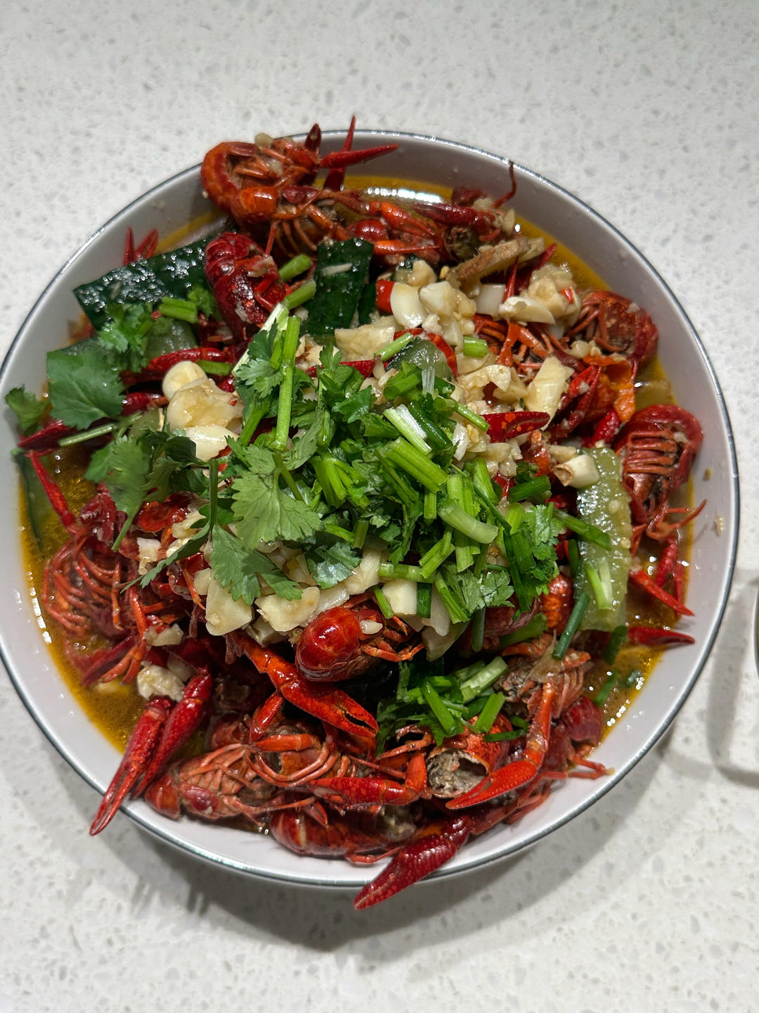 蒜蓉小龙虾（家常版比复茂好吃哦😋）