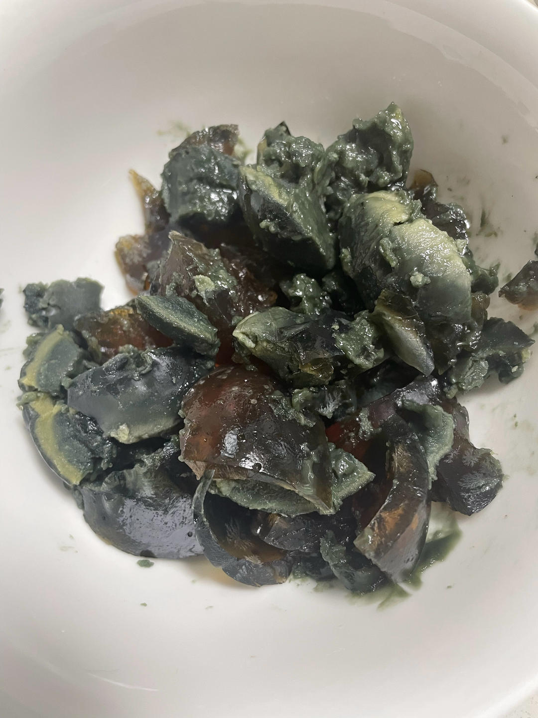 不用擂的烧椒皮蛋
