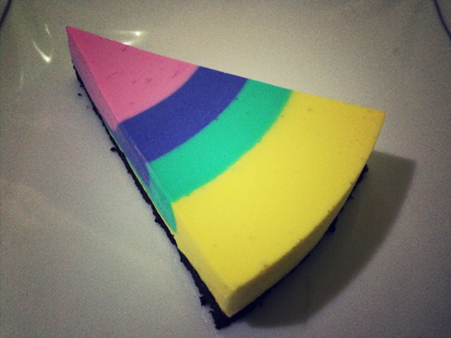 彩虹芝士蛋糕（6寸圆模）