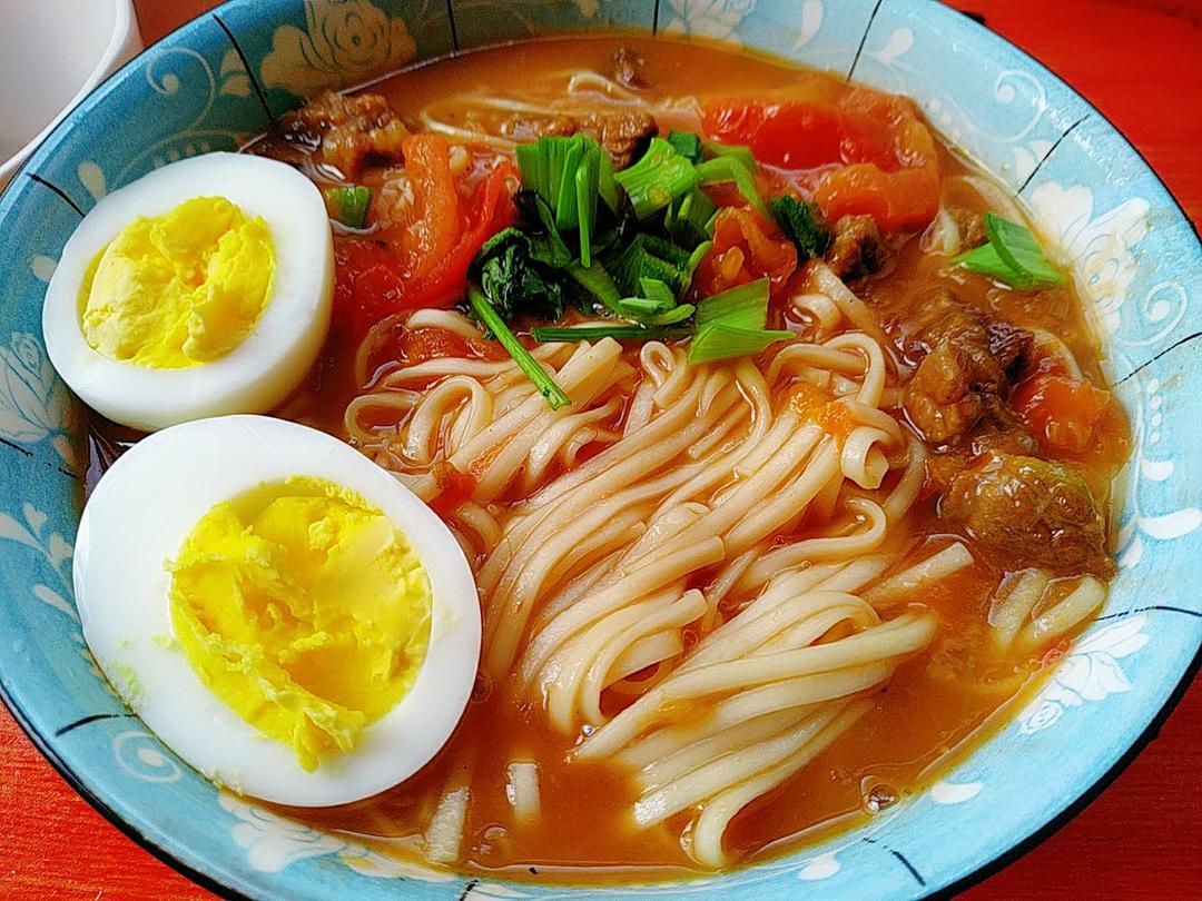 番茄牛腩面(妈妈的味道)
