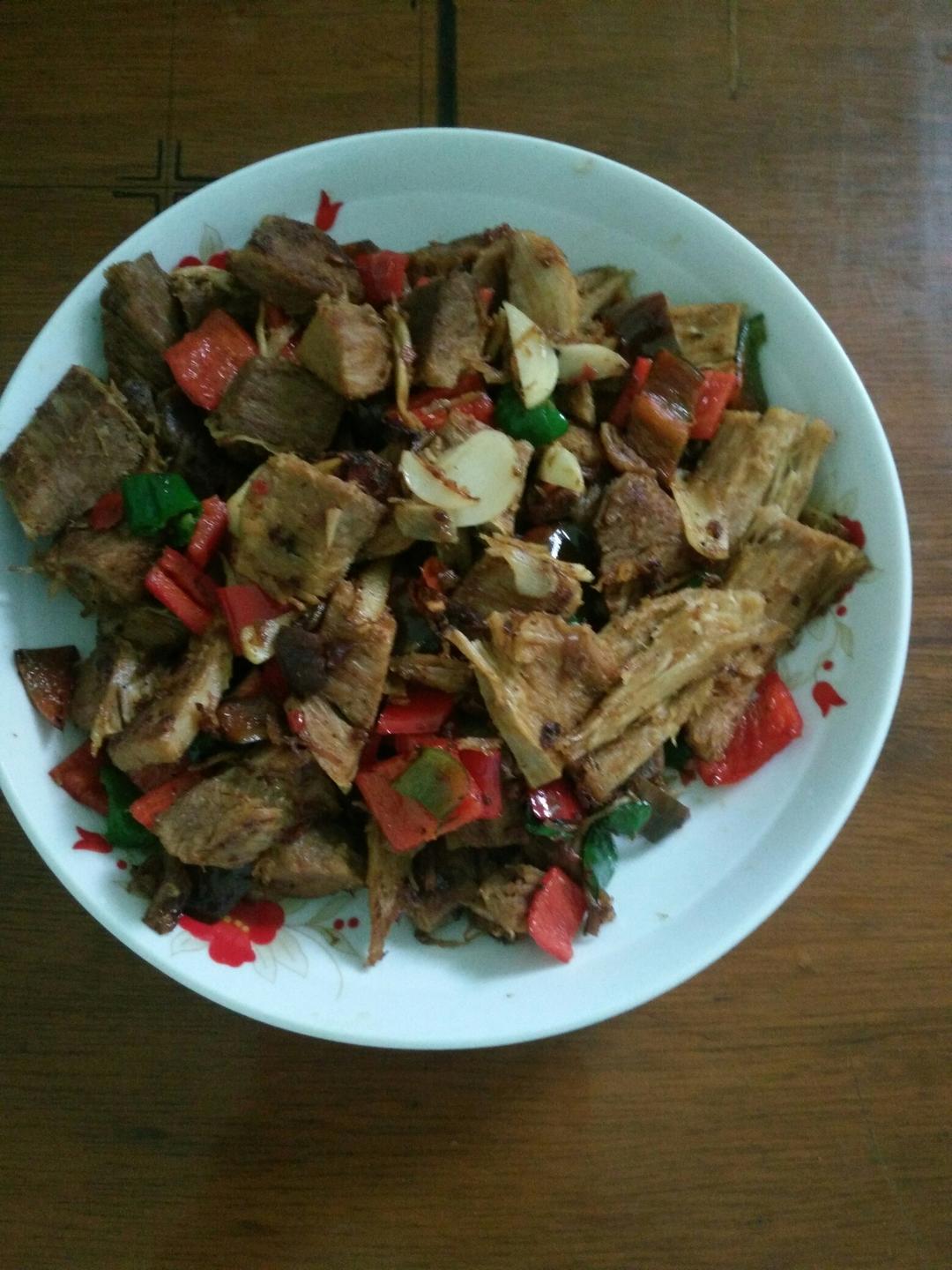 青椒牛肉
