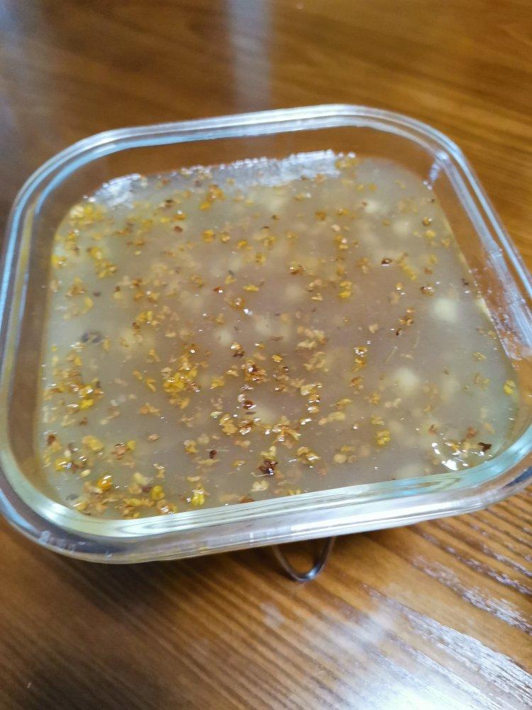 桂花马蹄糕