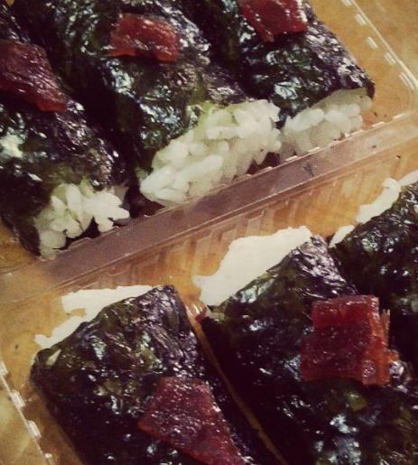 牛肉干紫菜饭卷