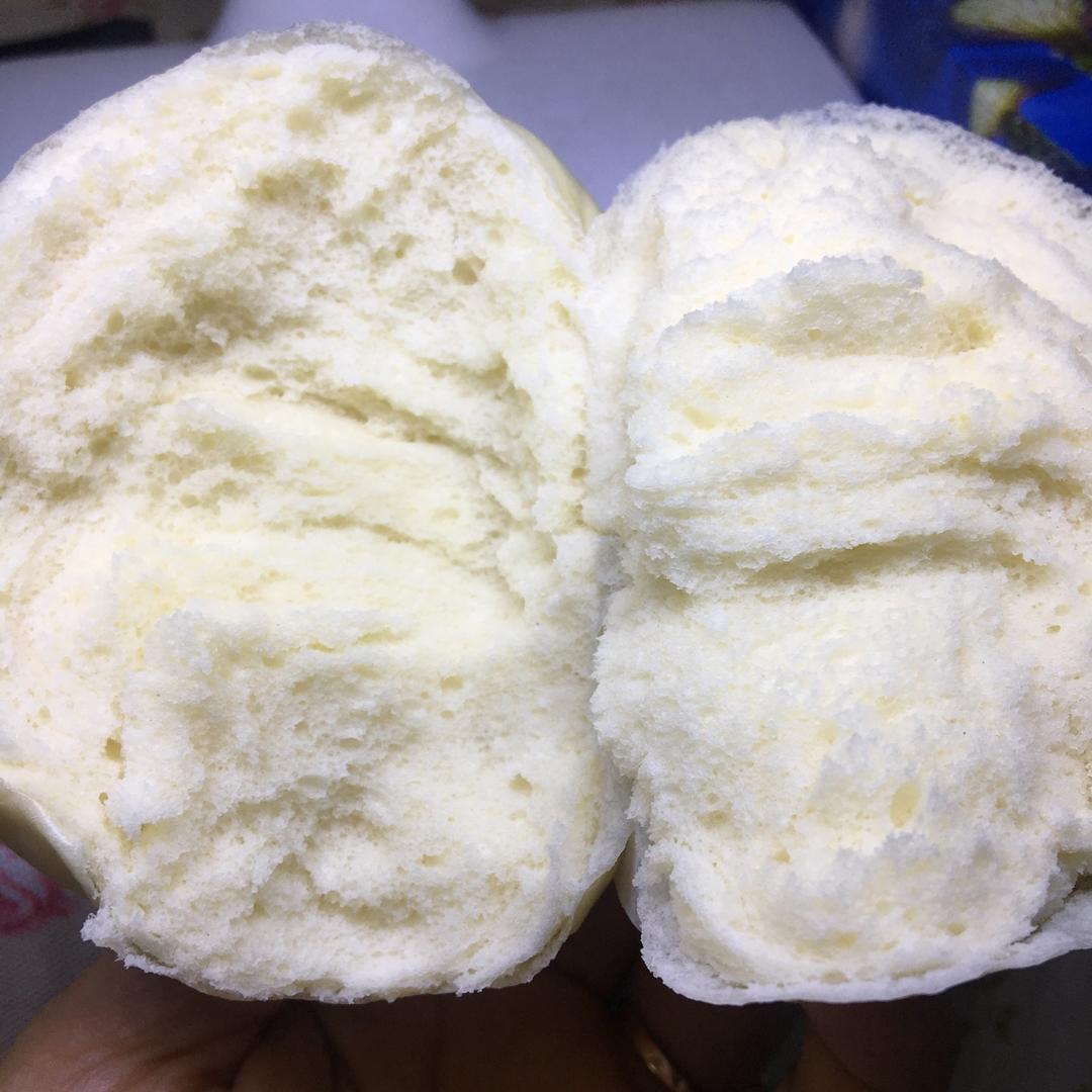 有着面包口感的红糖馒头（一次发酵）