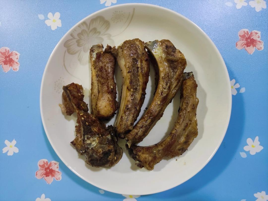 黑胡椒蒜蓉烤肋骨
