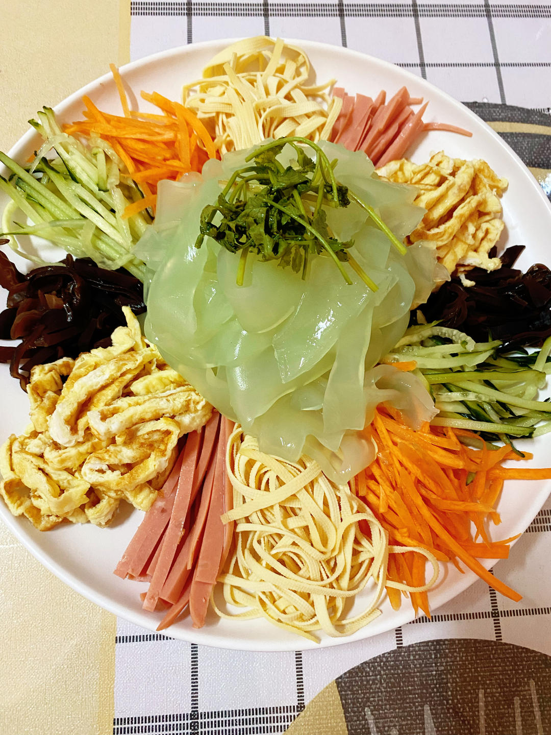 曼食慢语丨2021年夜饭-五彩大拉皮