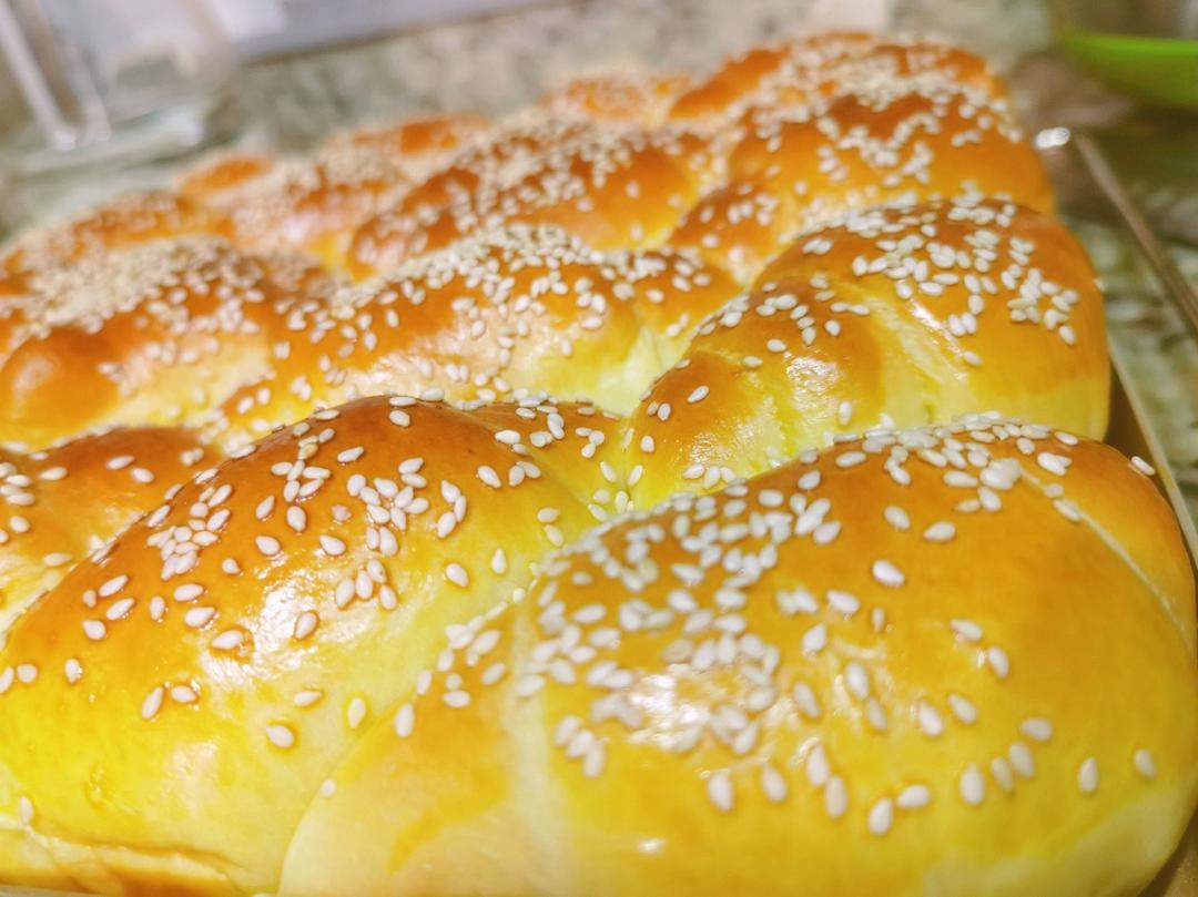 牛奶面包卷（直接法）