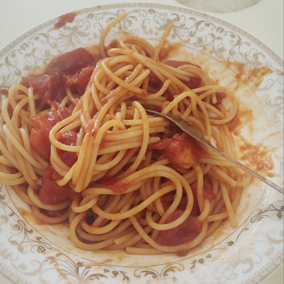 番茄肉酱意大利面