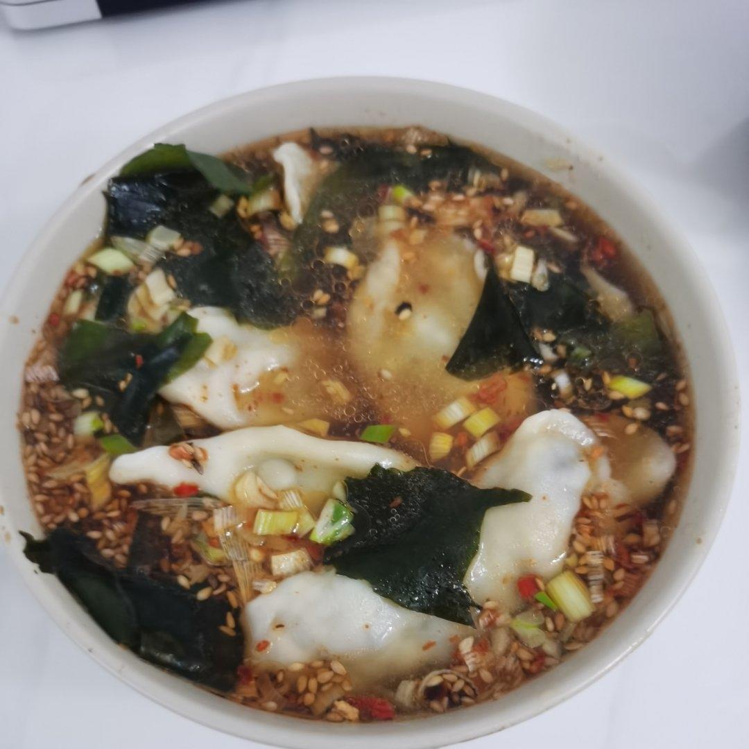 巨好吃酸爽的酸汤水饺