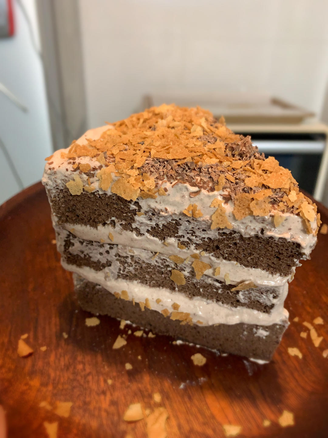 史上最好吃的摩卡戚风蛋糕7寸！！