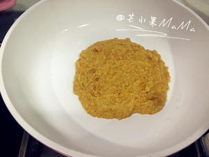 宝宝食谱|补锌补维B还通便的南瓜麦胚全麦小饼的做法 步骤7