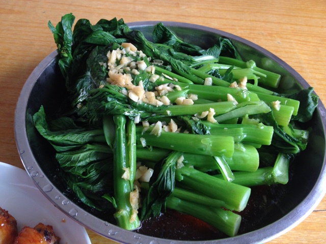 白灼菜心