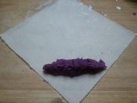 紫薯春卷的做法 步骤3