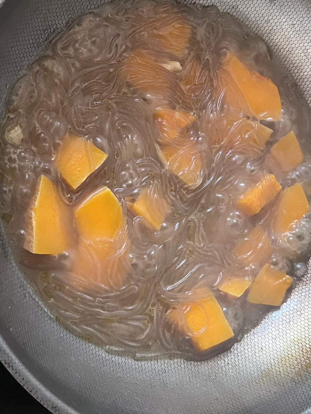 南瓜炖粉条
