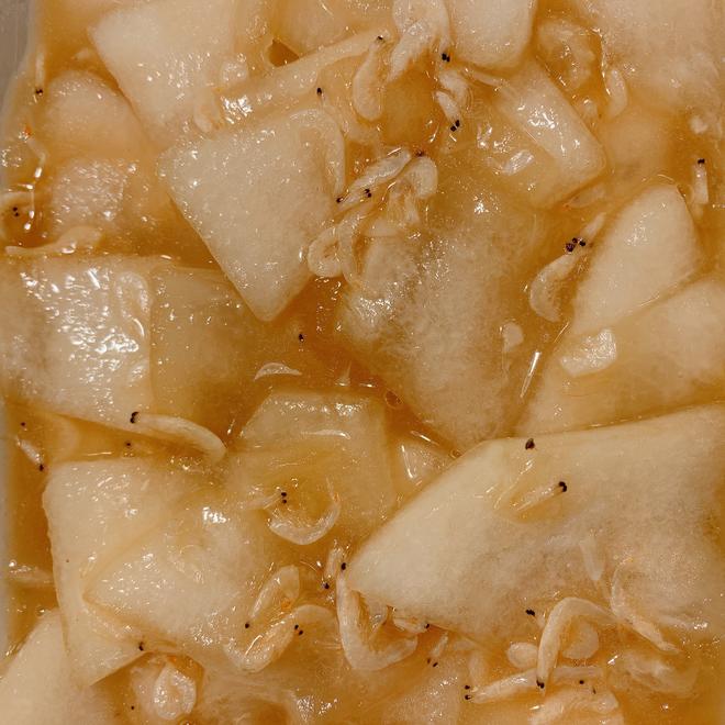 虾皮炒冬瓜的做法