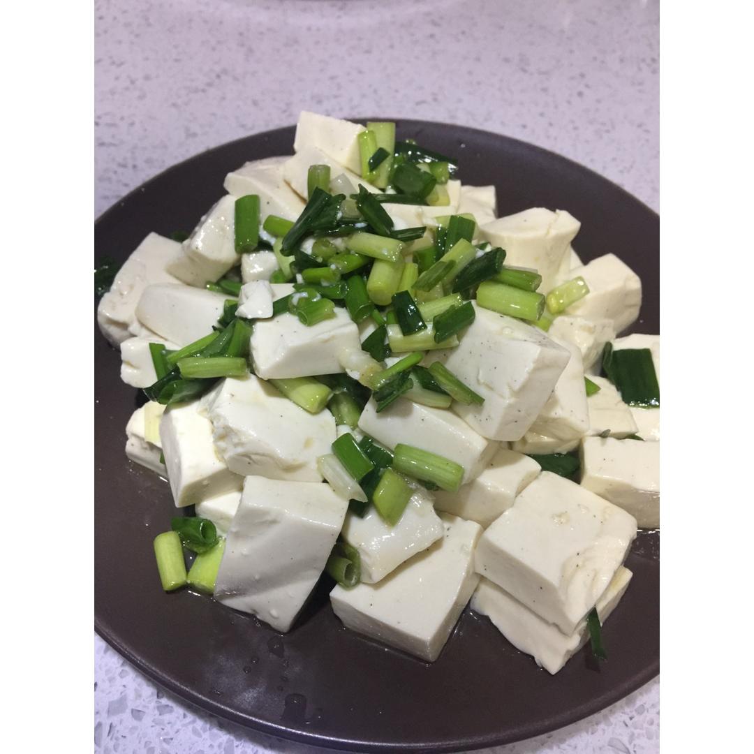 小葱拌豆腐