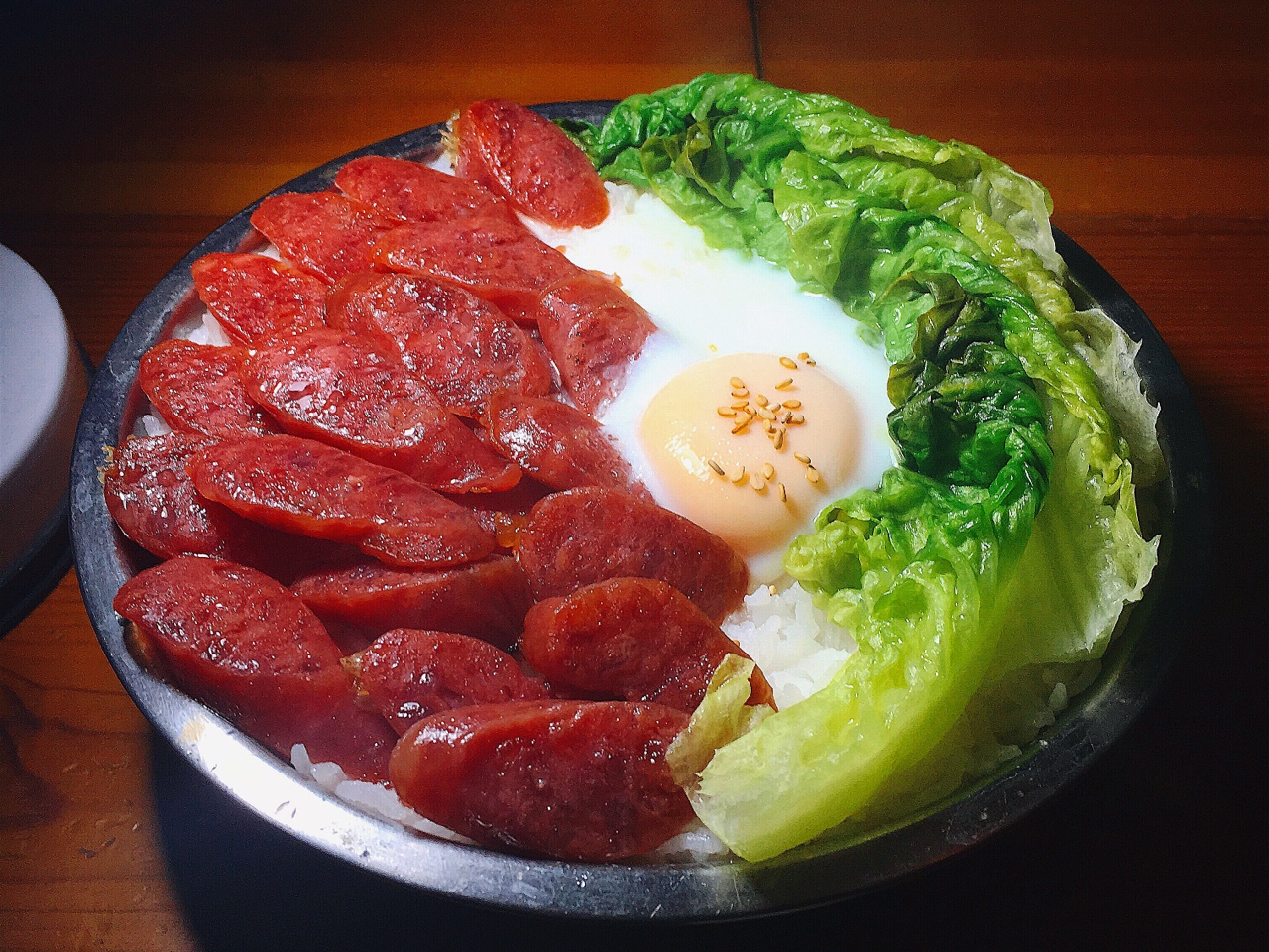 「 肉自己家の私房菜 」没有电饭锅和砂锅也照样能做的煲仔饭的做法 步骤2