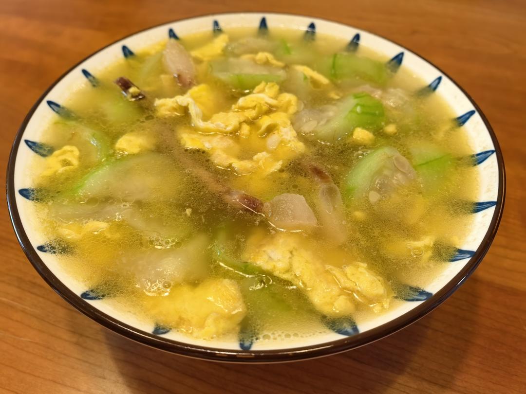 味道鲜美的丝瓜汤