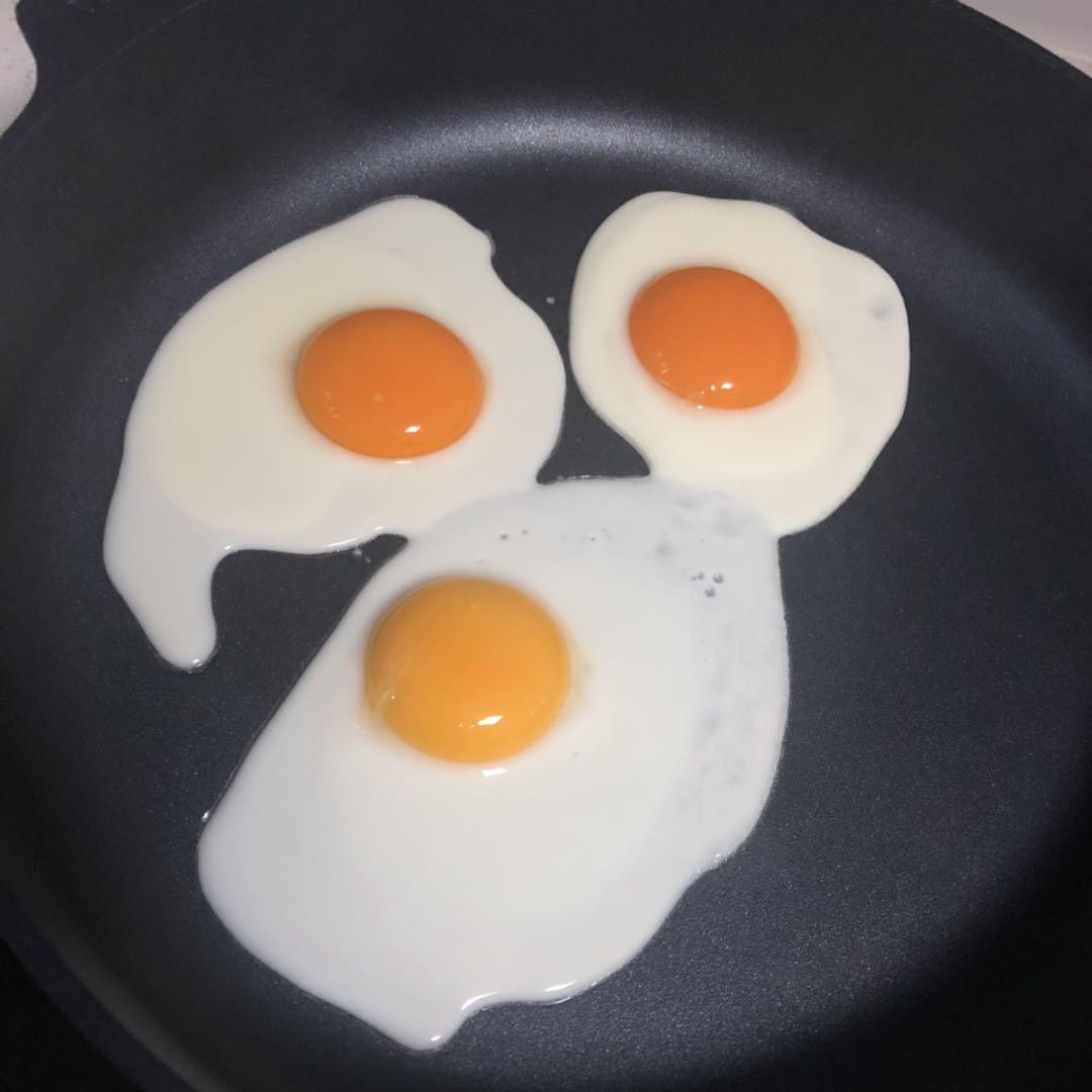 煎蛋(太阳蛋的做法）