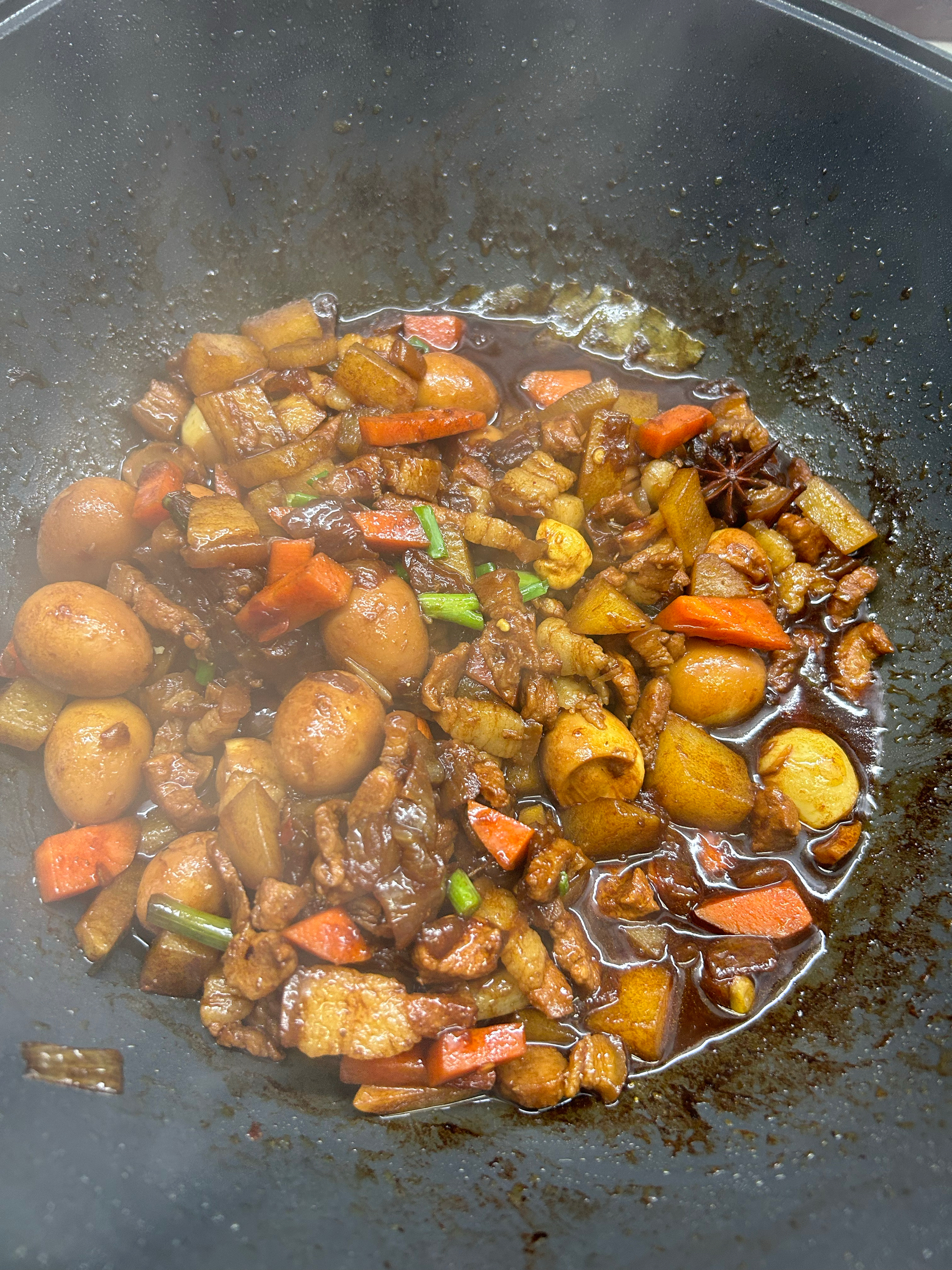 土豆卤肉饭的做法 步骤12