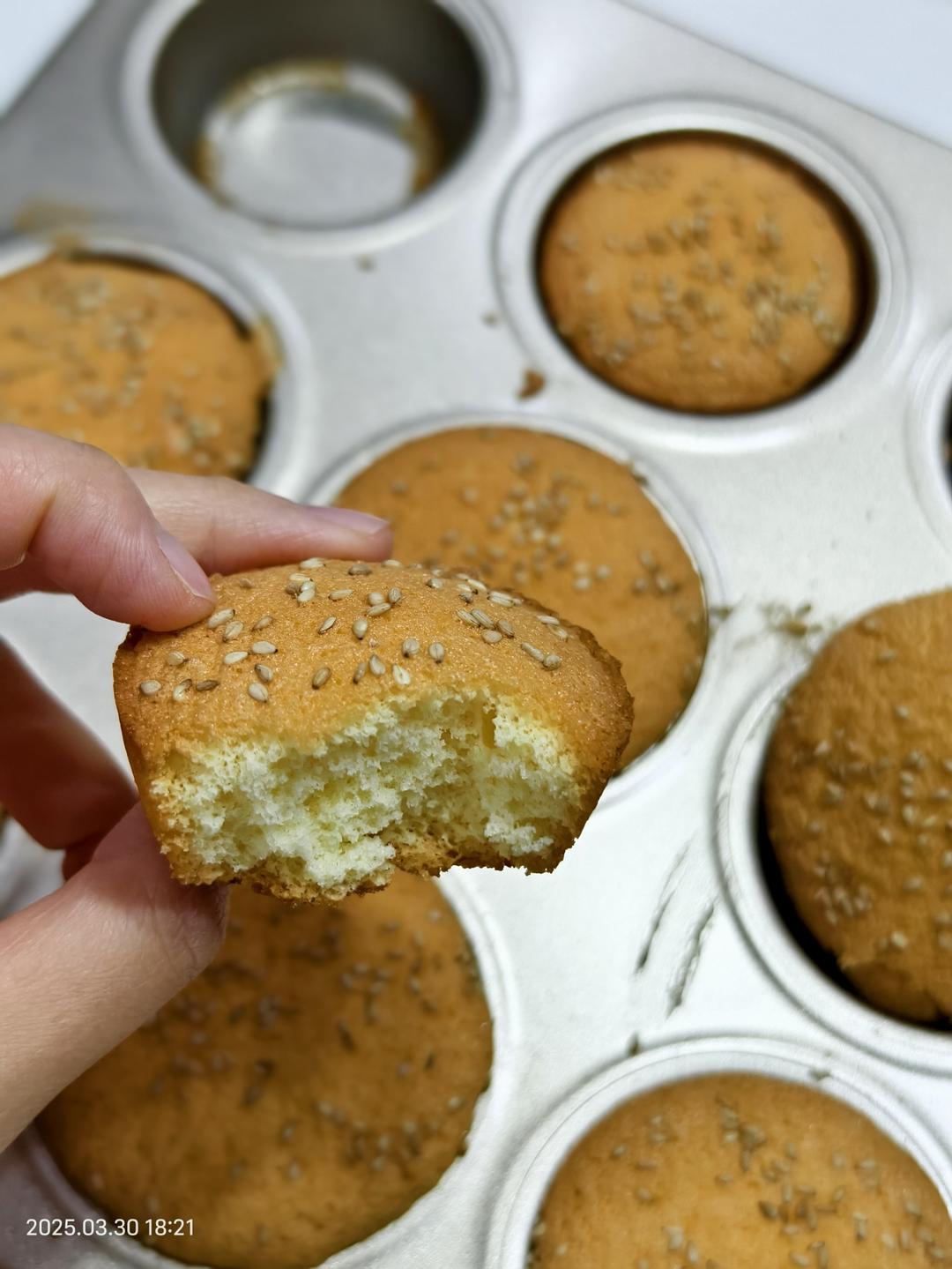 无油无水脆皮老式蛋糕