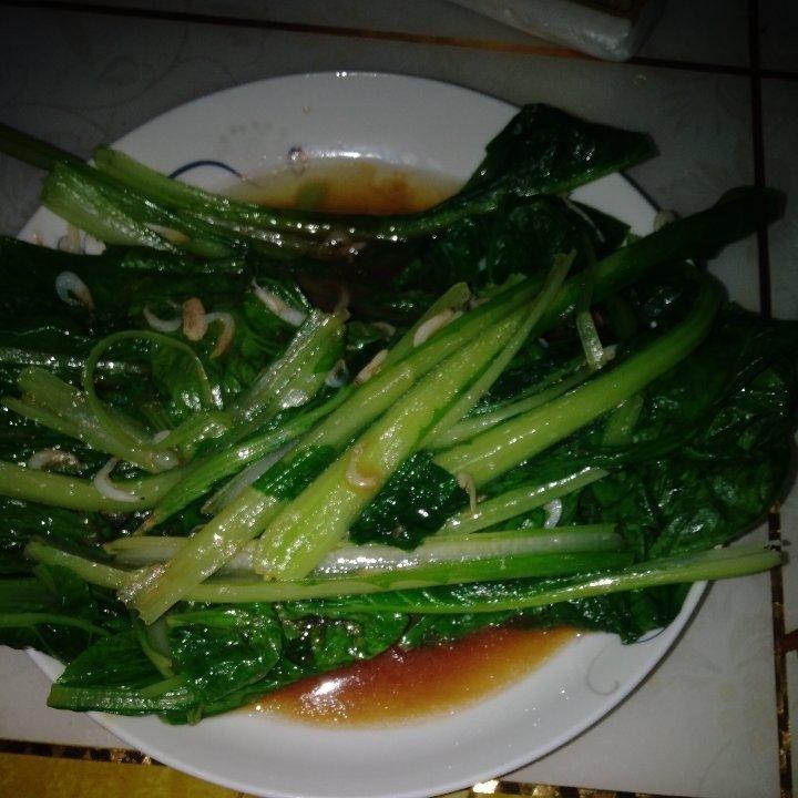 【快手菜】蚝油虾皮小白菜