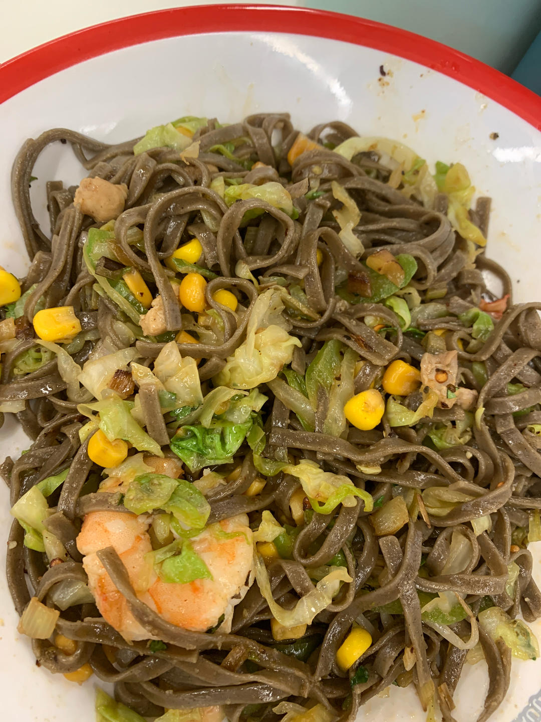 金枪鱼泡菜芝士意面