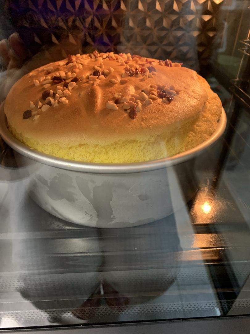 南瓜戚风蛋糕（8寸圆模）