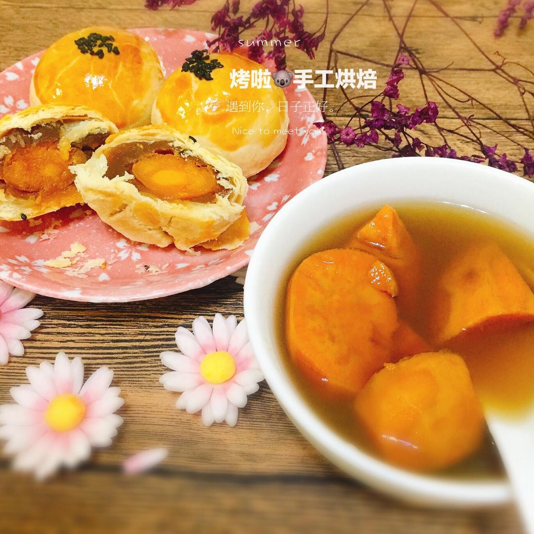 蛋黄酥：抹茶酥：（奶黄味）