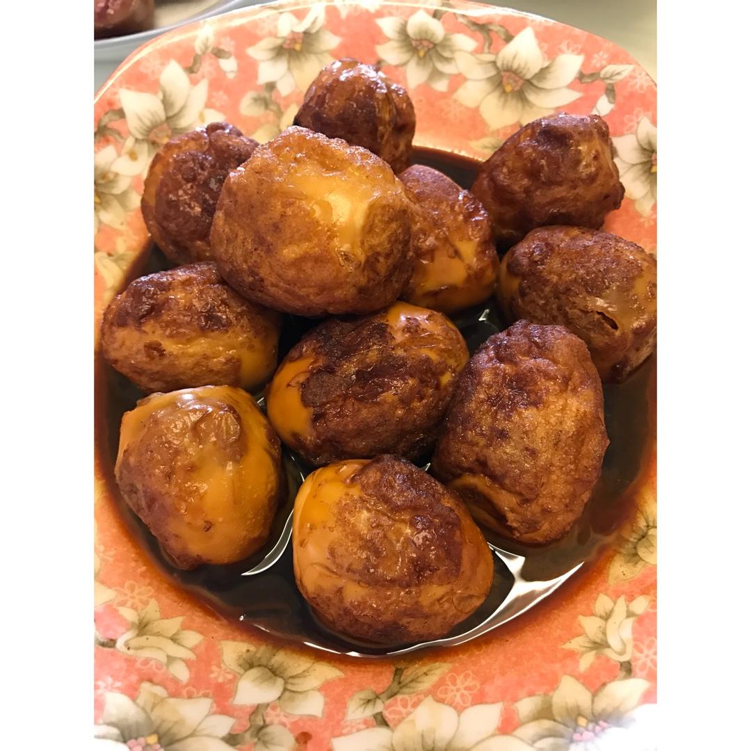 虎皮蛋（爱吃卤鸡蛋的不容不过～）