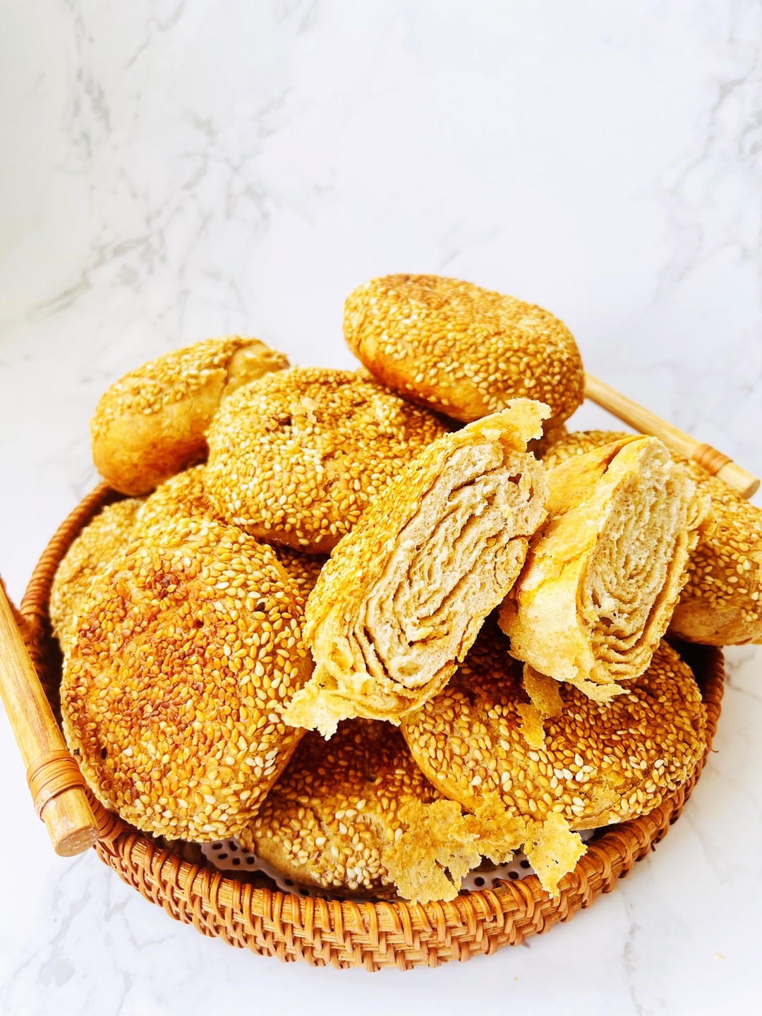 堂妈金牌麻酱烧饼