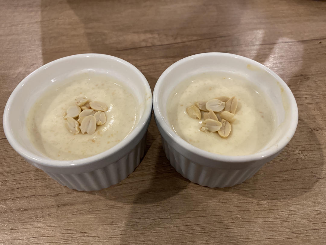 香浓花生奶冻