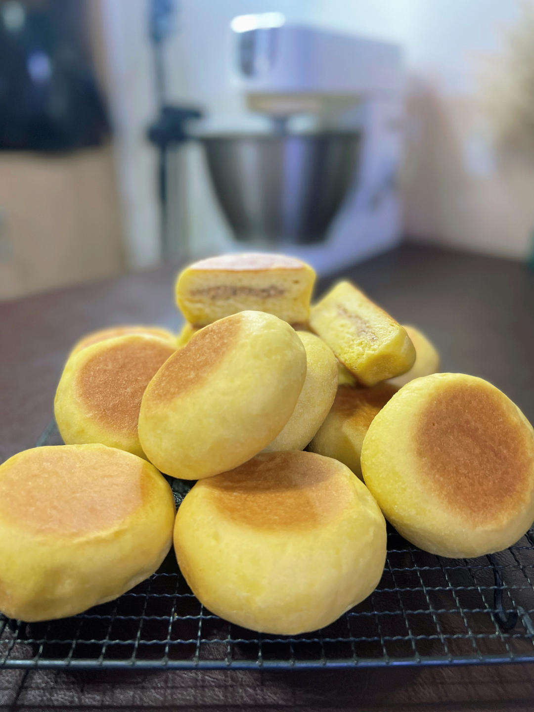 香浓酥软的花生芝麻馅乳山喜饼的做法