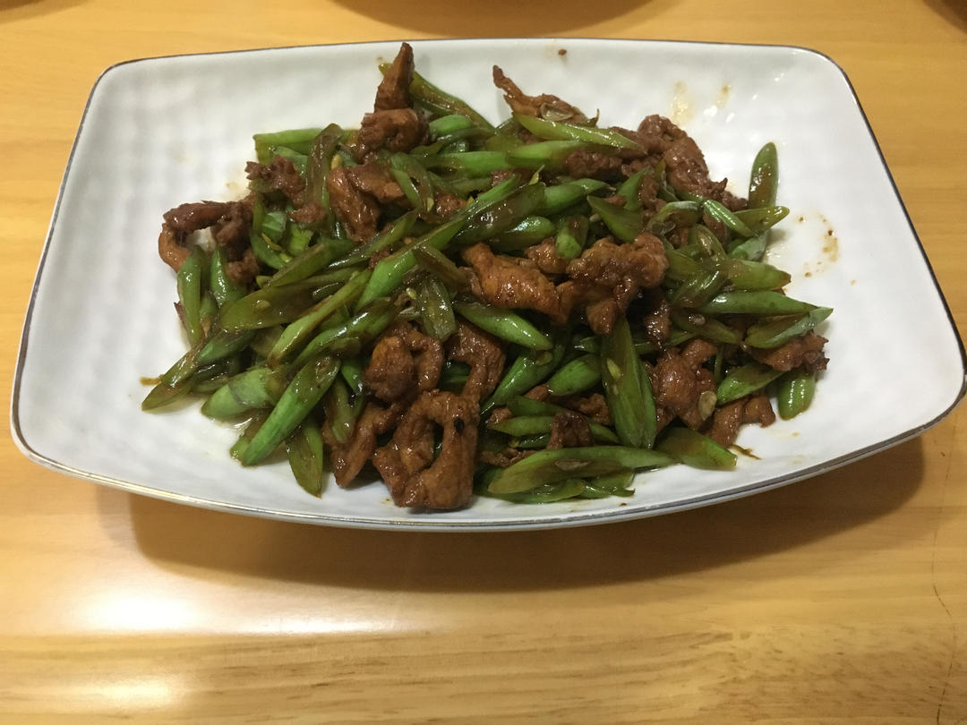 米饭杀手四季豆肉丝