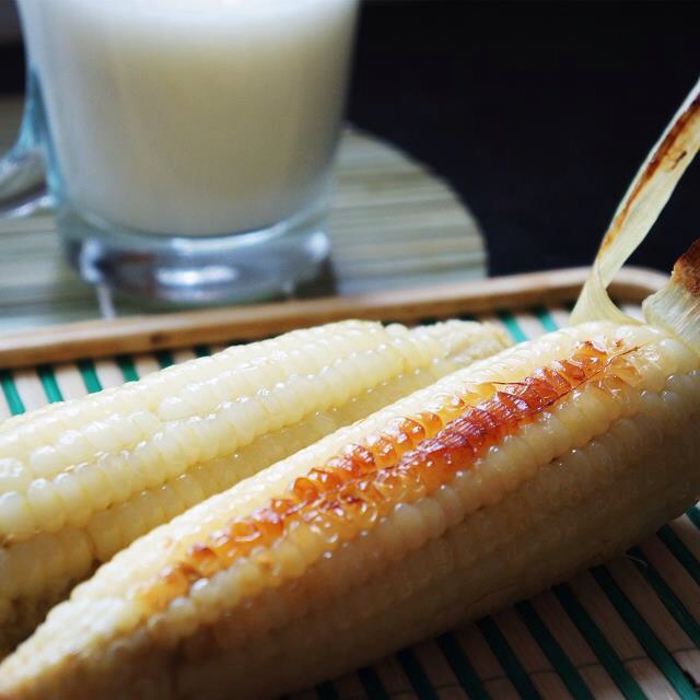 心之嫣然做的奶香烤玉米