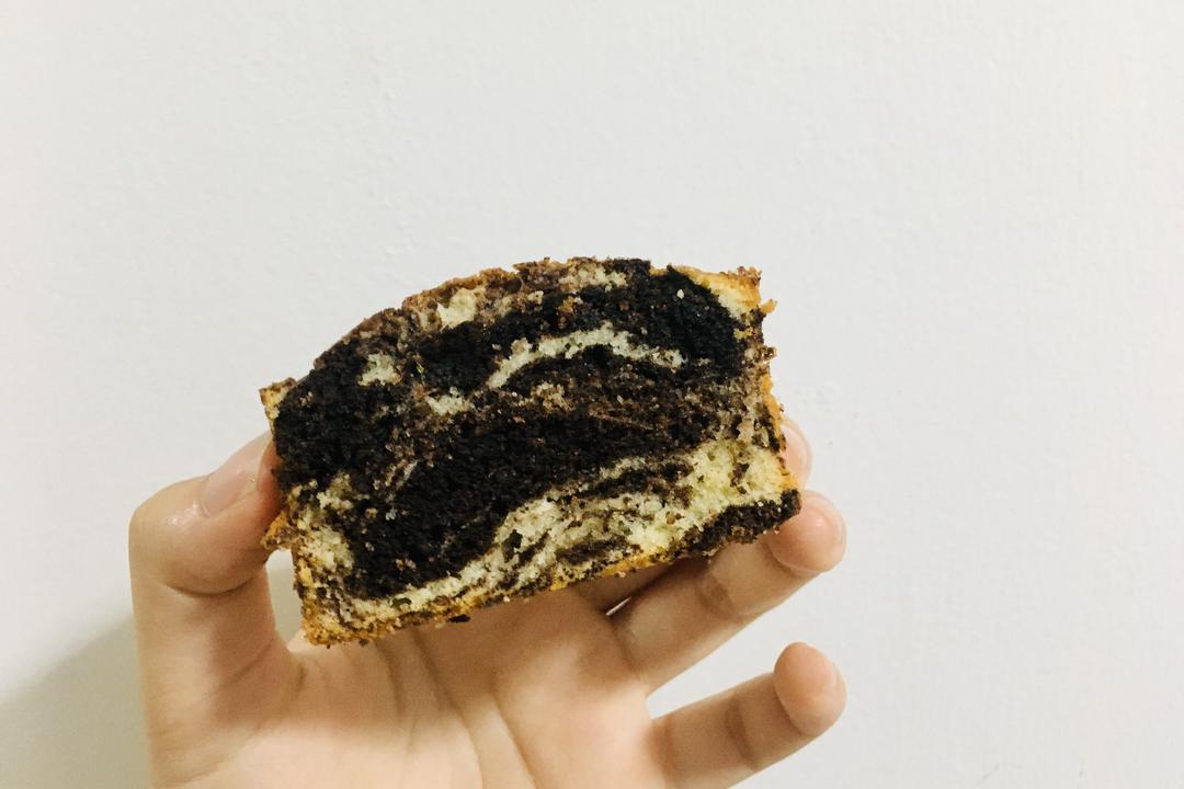 巧克力大理石磅蛋糕Chocolate Marble Cake的做法