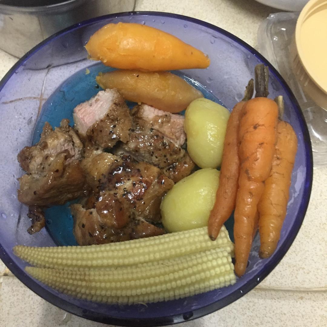 照烧猪排饭