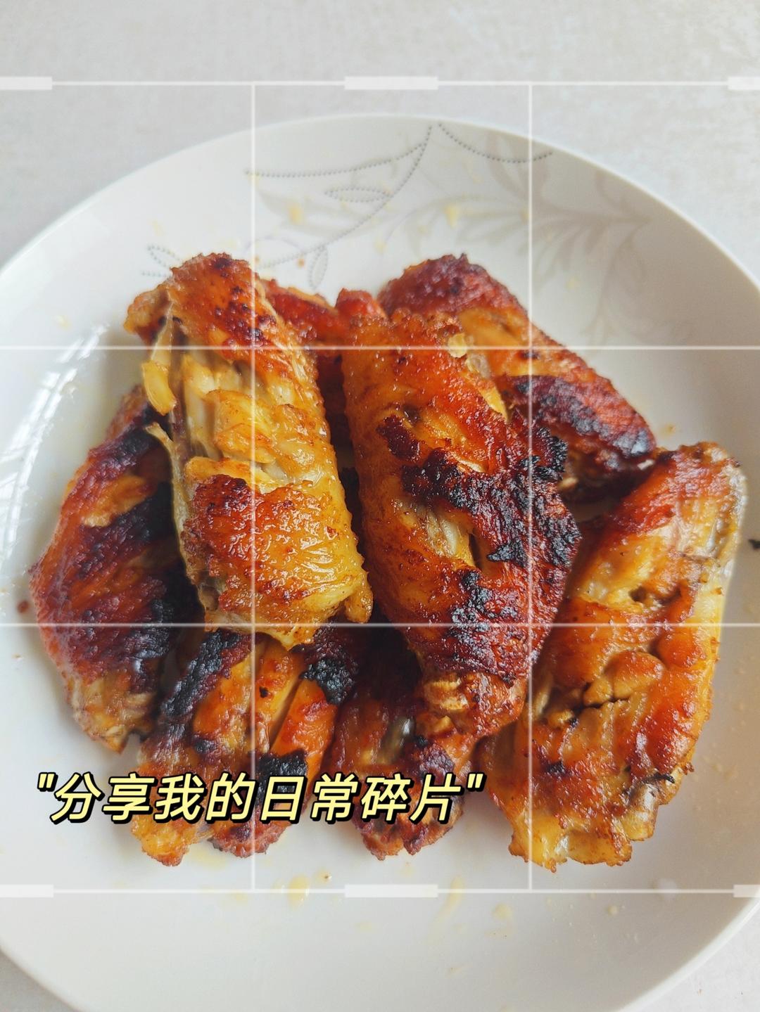 平底锅版奥尔良鸡翅