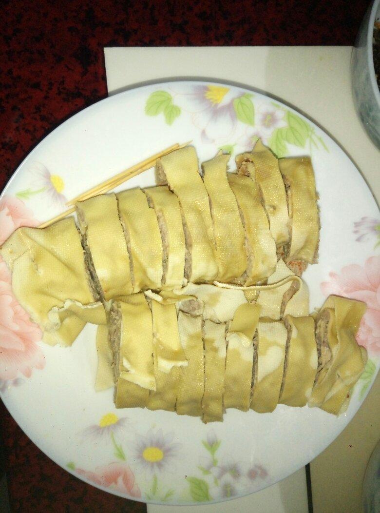 豆腐皮肉卷